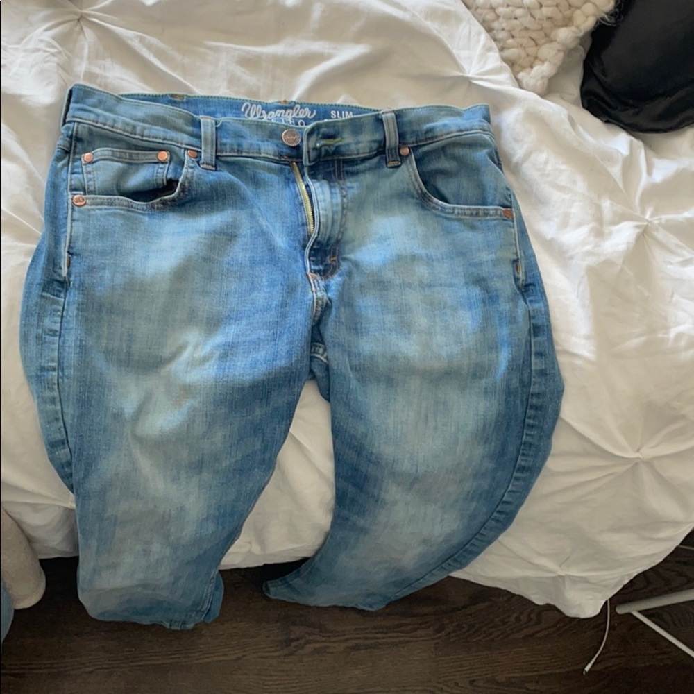 Wrangler retro slim straight 34x34